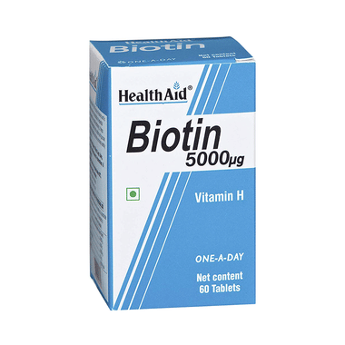 Healthaid Biotin 5000mcg Tablet