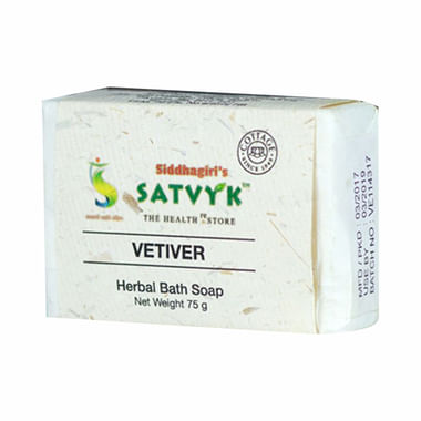 Satvyk Herbal Bath Soap Vetiver