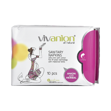 Vivanion Dioxin Free Herbal Organic Sanitary Pads