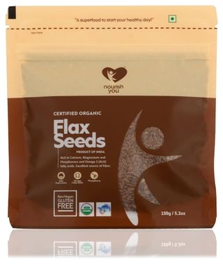 Nourish You Flax Seeds Gluten Free Pack Of 2