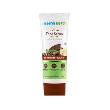 Mamaearth Coco Face Scrub | Paraben & SLS-Free | For All Skin Types