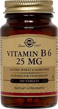 Solgar Vitamin B6 25mg Tablet