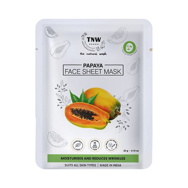 TNW- The Natural Wash Papaya Face Sheet Mask