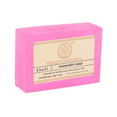 Khadi Naturals Ayurvedic Rosewater Soap