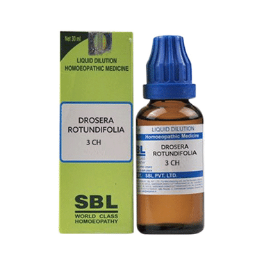 SBL Drosera Rotundifolia Dilution 3 CH
