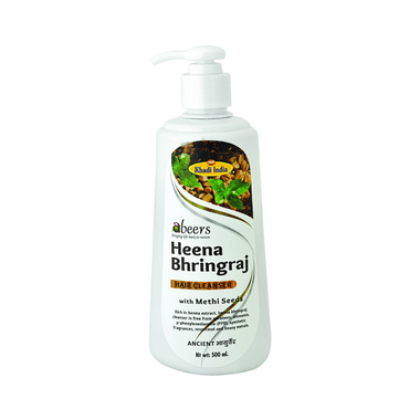 Khadi India Abeers Hair Cleanser Heena Bhringraj