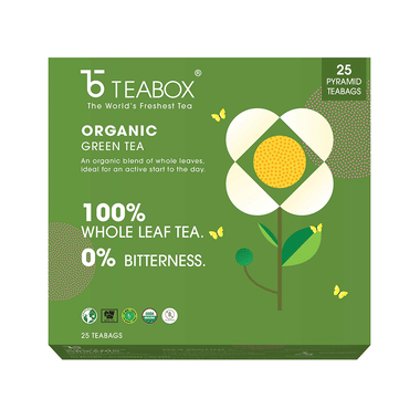 Teabox Organic Green Tea Bag (2gm Each)