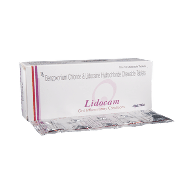 Lidocam Chewable Tablet