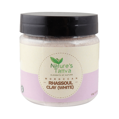 Nature's Tattva Moroccan Rhassoul Clay White