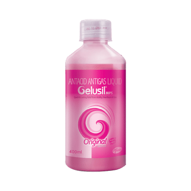 Gelusil MPS Antacid & Antigas Original Liquid | For Acidity, Hurtburns, Gas & Stomach Care | Sugar-Free | Mint Flavour Mint