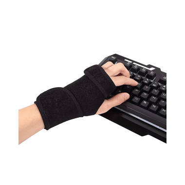 Skudgear Adjustable Wrist Support Brace With Removable Steel Plate Left