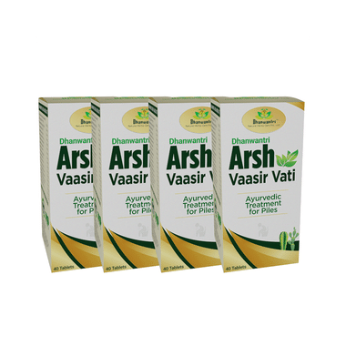Dhanwantri Arsh Vaasir Vati(40 Each)
