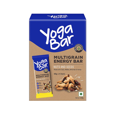 Yoga Bar Multigrain Protein Energy Bar | Flavour Nuts And Seeds