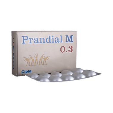 Prandial M 0.3 Tablet