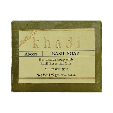 Khadi Abeers Basil Soap