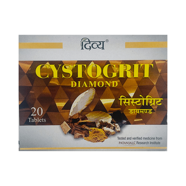 Patanjali Divya Cystogrit Diamond Tablet