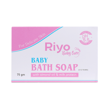 Baby Bath Soap With Almond Oil & Milk Protein