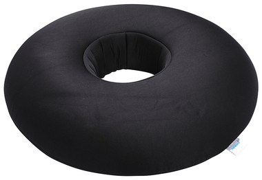 RENEWA Donut Pillow Orthopaedic Coccyx Seat Cushion for Lower Back Pain  Lumbar Sciatica Tailbone Pain Relief (Black/Grey) 