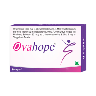 Ovahope PCOS & PCOD Support Tablet