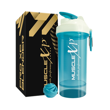 MuscleXP Pro XP Blender Gym Shaker Sea Blue