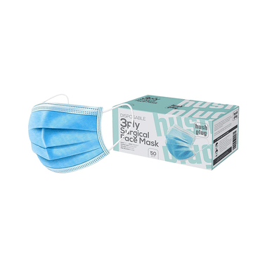 Hush Plug Disposable 3 Ply Surgical Face Mask