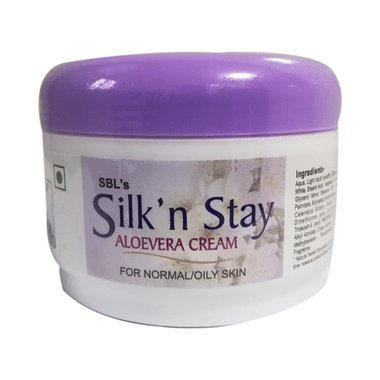 SBL Silk N Stay Aloe Vera Cream For Normal / Oily Skin