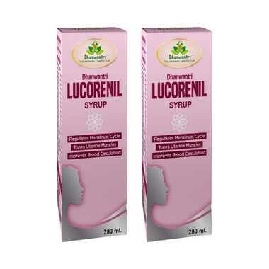 Dhanwantri Lucorenil Syrup(450ml Each)