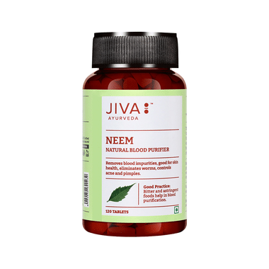 Jiva Neem Tablet | Natural Blood Purifier For Acne & Pimples