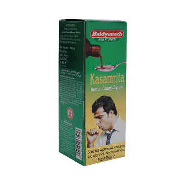 Baidyanath (Jhansi) Kasamrita Herbal Cough Syrup