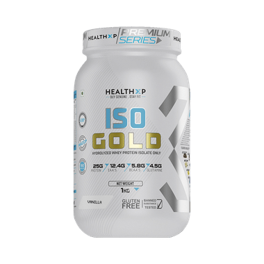 HealthXP Iso Gold Whey Protein Isolate Vanilla