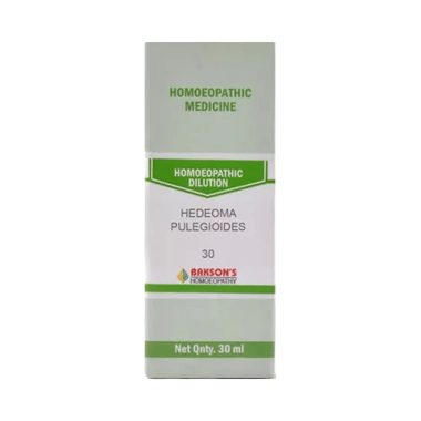 Bakson's Homeopathy Hedeoma Pulegioides Dilution 30