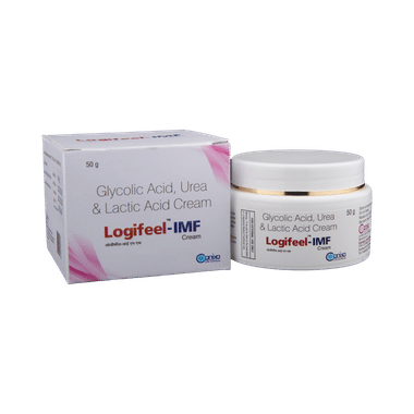 Logifeel-IMF Cream With Glycolic Acid, Urea & Lactic Acid