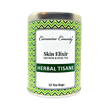 Carmine County Herbal Tisane Tea Bag Skin Elixir