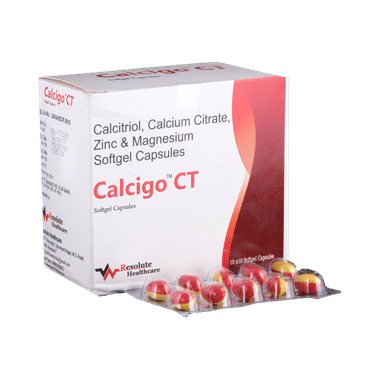 Calcigo CT Softgel Capsules