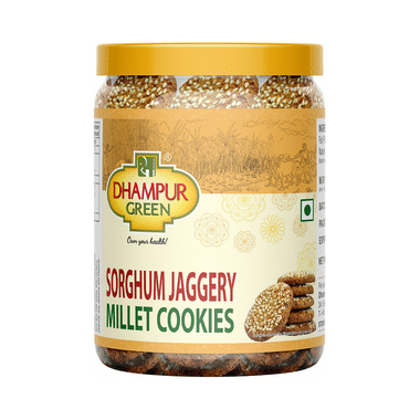 Dhampur Green Sorghum Jaggery Millet Cookie