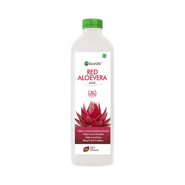 Scorlife Red Aloevera Juice No Added Sugar