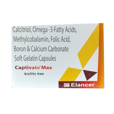 Captivate Max Soft Gelatin Capsule