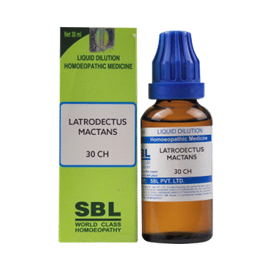 SBL Latrodectus Mactans Dilution 30 CH