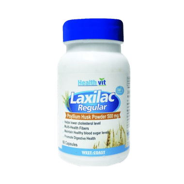 HealthVit  Laxilac Regular  Capsule