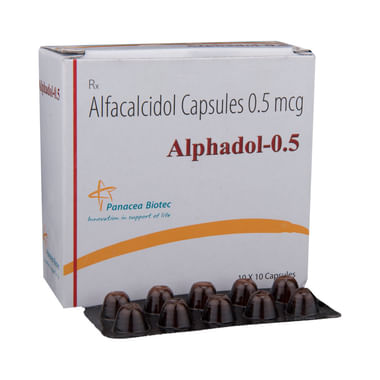 Alphadol 0.5mcg Soft Gelatin Capsule