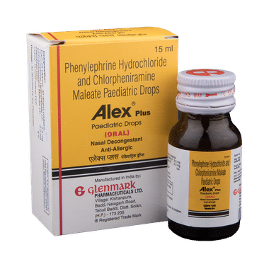 Alex Plus Paediatric Oral Drops