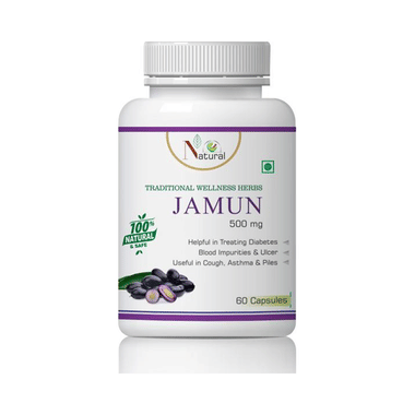 Natural Jamun 500mg Capsule