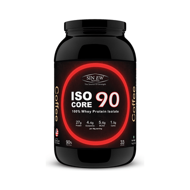 Sinew Nutrition Isocore 90 Whey Protein Isolate Coffee