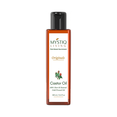 Mystiq Living Castor Oil Cold Pressed For Hair Growth