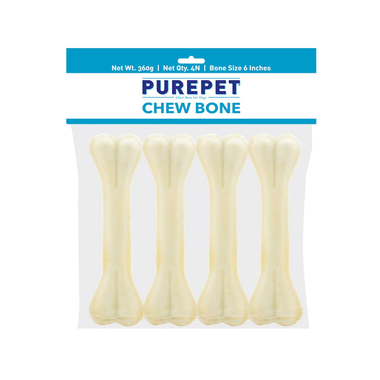 Purepet Chew Bone For Dogs 6inch