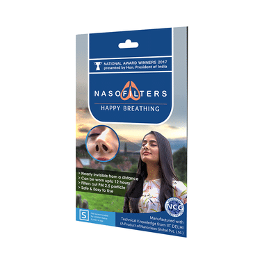 Nasofilters Monthly Pack Set Of 24 And 6 Complimentary Small