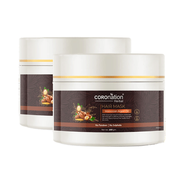 Coronation Herbal Moroccan Argan Oil Hair Mask (200gm Each)