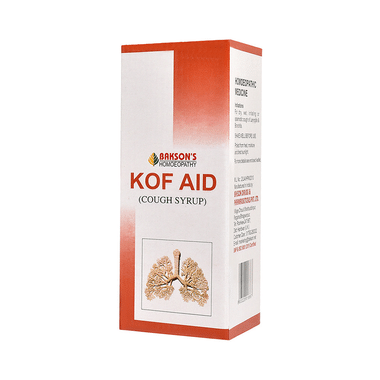 Bakson's Homeopathy Kof Aid Cough Syrup