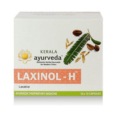 Kerala Ayurveda Laxinol-H Capsule | Eases Constipation