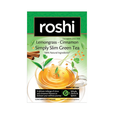 Roshi Lemongrass-Cinnamon Slim Green Tea